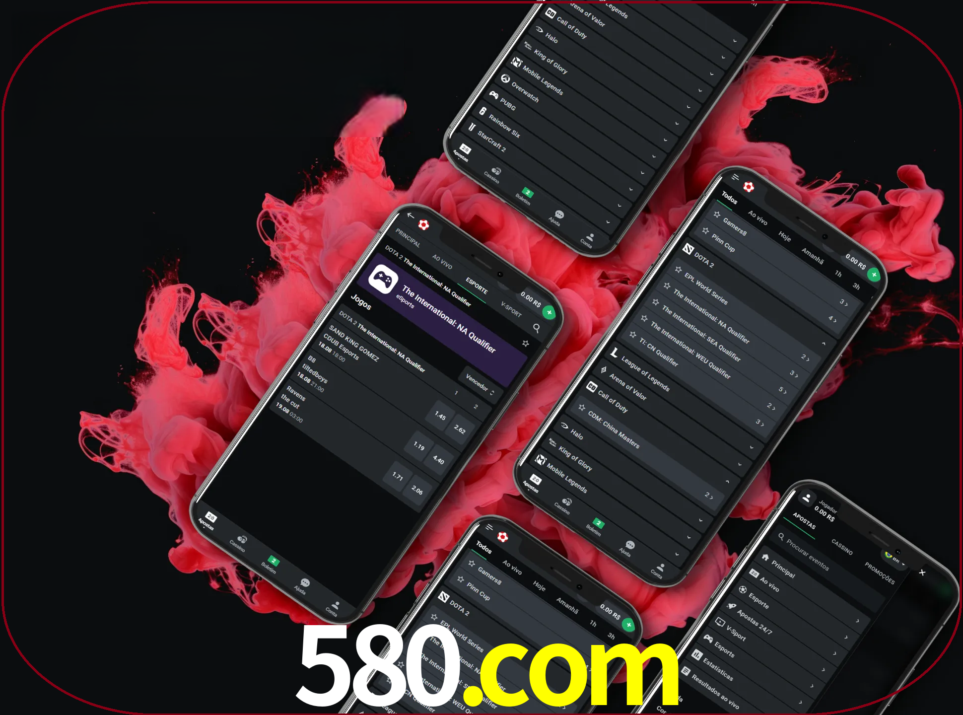 Se o seu smartphone não for compatível com a aplicação, esta opção do 580 ajudá-lo-á a desfrutar do jogo.