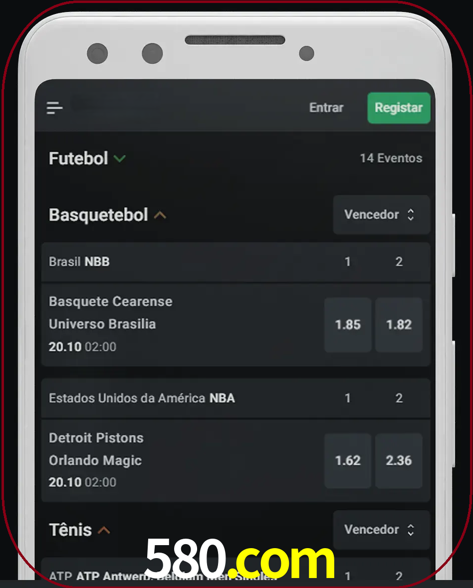 Aposte e assista aos esportes em formato ao vivo.